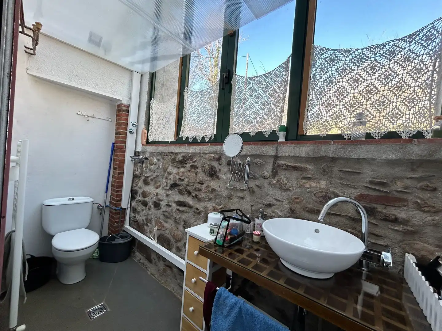 Bany de Finca rústica en venda en Santa Maria de Palautordera amb Calefacció