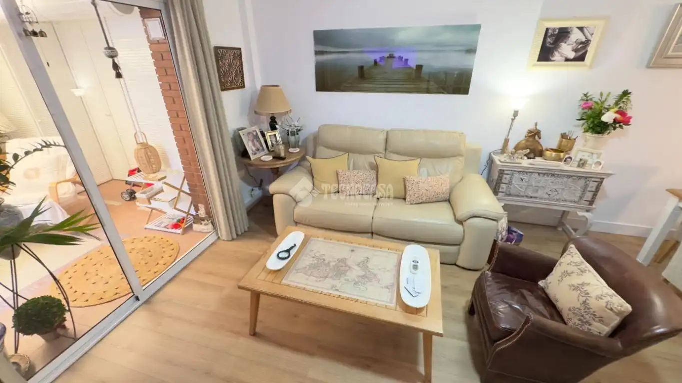 Sala de estar de Piso en venta en Málaga