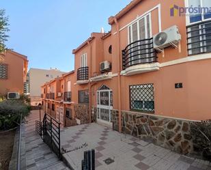 Exterior view of Single-family semi-detached for sale in Málaga Capital  with Air Conditioner and Balcony