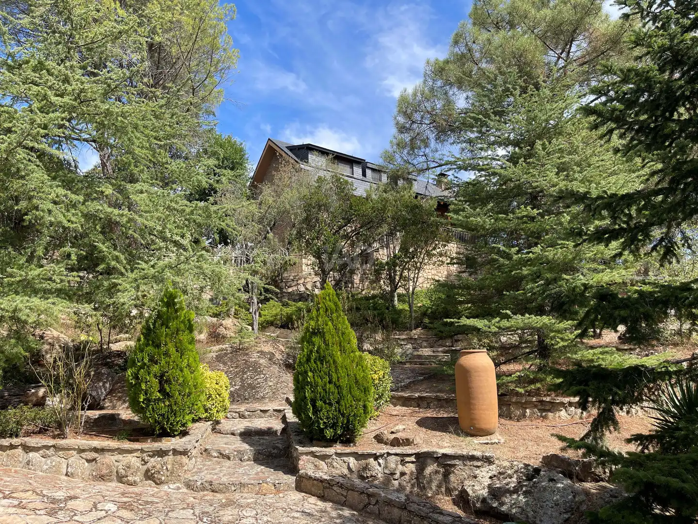 Vista exterior de Casa o chalet en venta en Valdemaqueda con Calefacción, Terraza y Piscina