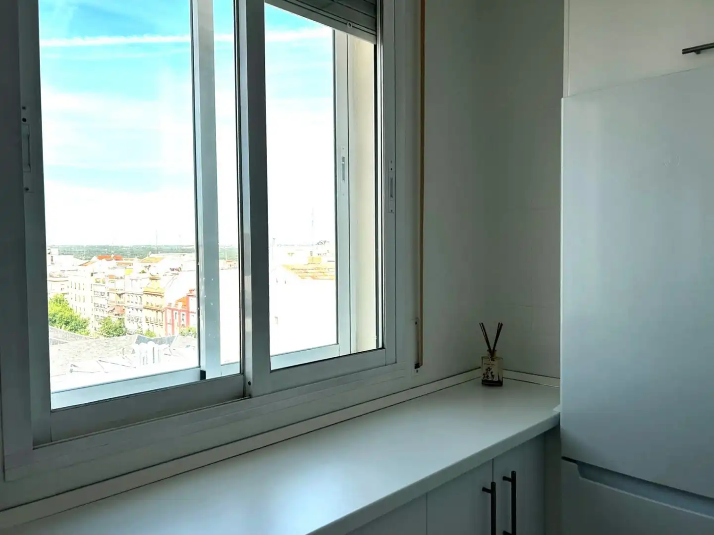 Terraza de Apartamento de alquiler en Madrid con Aire acondicionado y Calefacción