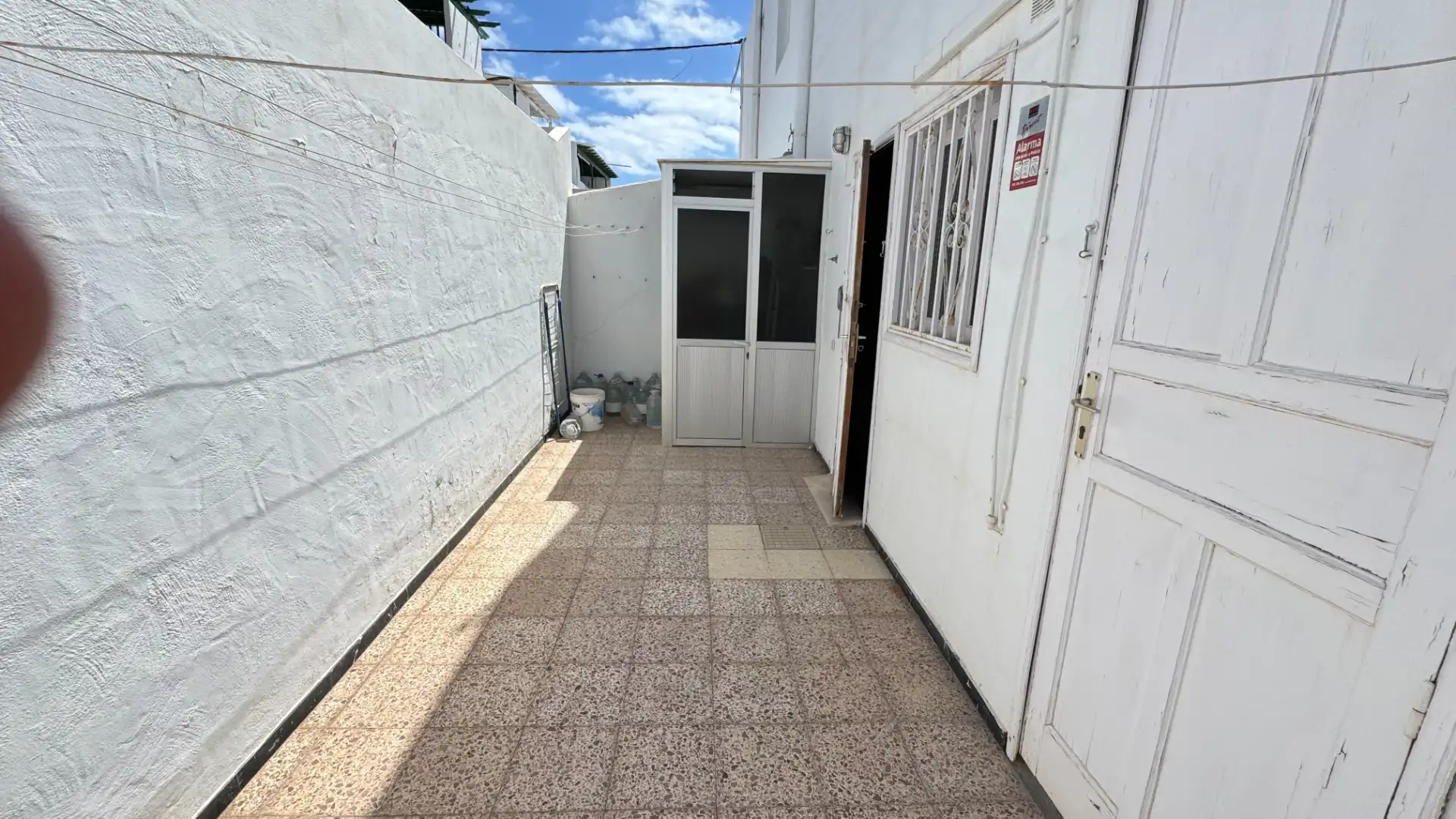 Vista exterior de Casa adosada en venta en Tías con Jardín privado, Terraza y Balcón