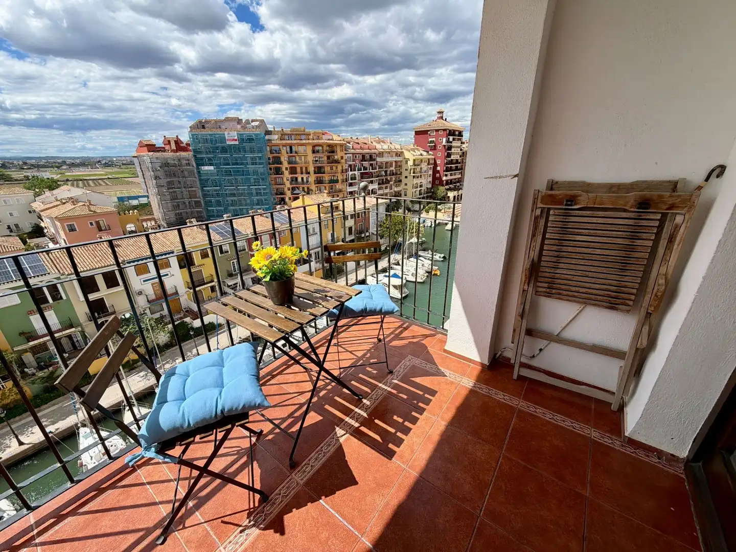 Balcony of Apartments for sale in Alboraya  with Air Conditioner and Storage room