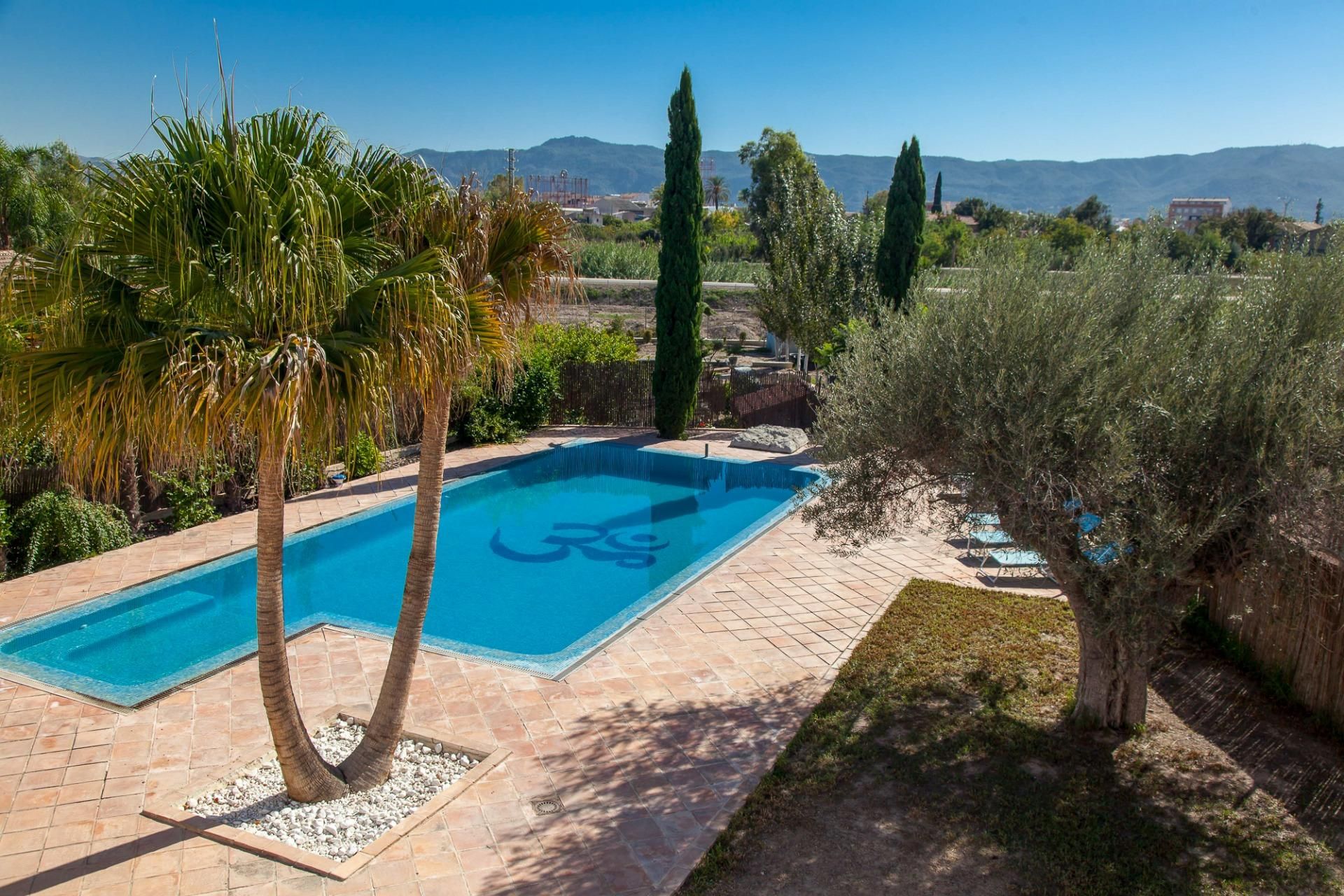Piscina de Casa o xalet en venda en  Murcia Capital amb Aire condicionat, Calefacció i Jardí privat