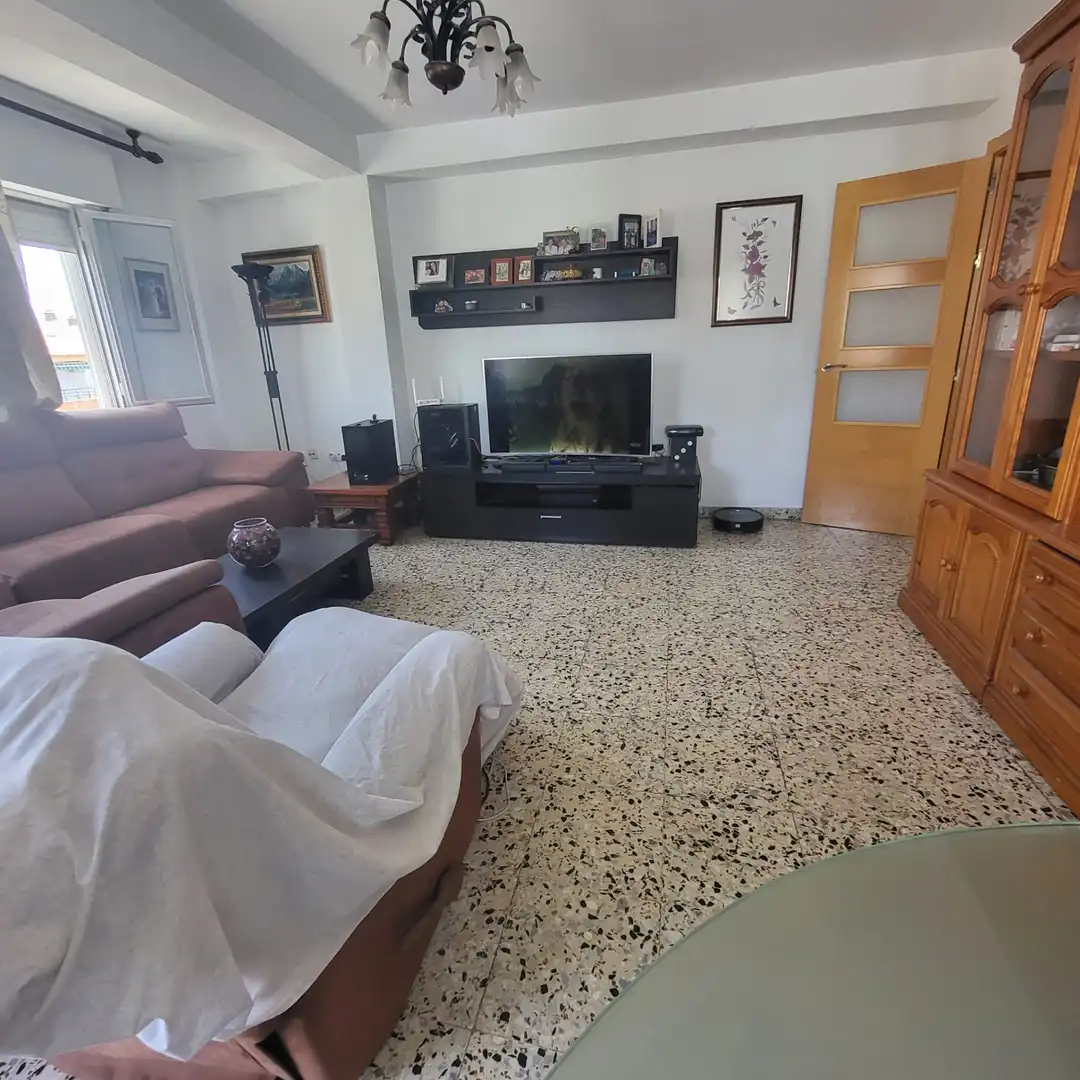 Sala d'estar de Pis en venda en Vélez-Málaga amb Aire condicionat, Terrassa i Traster