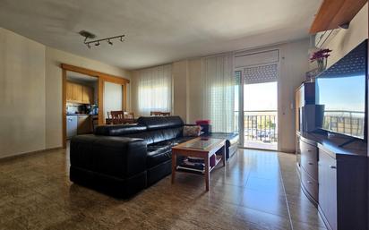 Living room of Flat for sale in Les Franqueses del Vallès  with Air Conditioner, Heating and Balcony