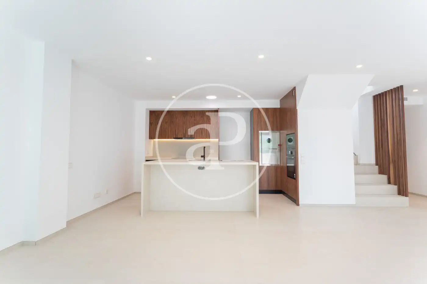 Cocina de Ático en venta en Sant Cugat del Vallès con Aire acondicionado, Calefacción y Terraza