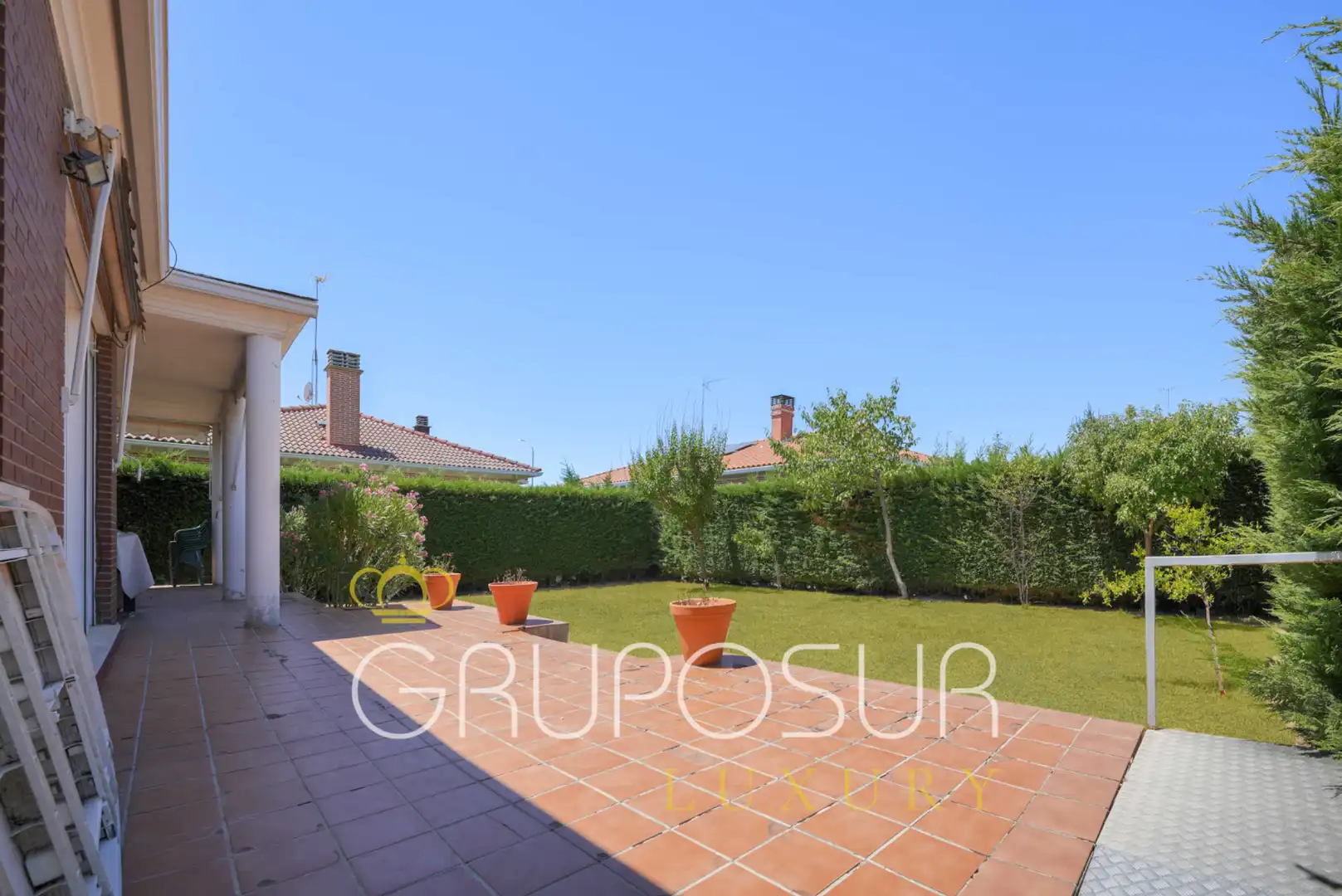 Jardín de Casa o chalet en venta en Boecillo con Calefacción, Jardín privado y Terraza
