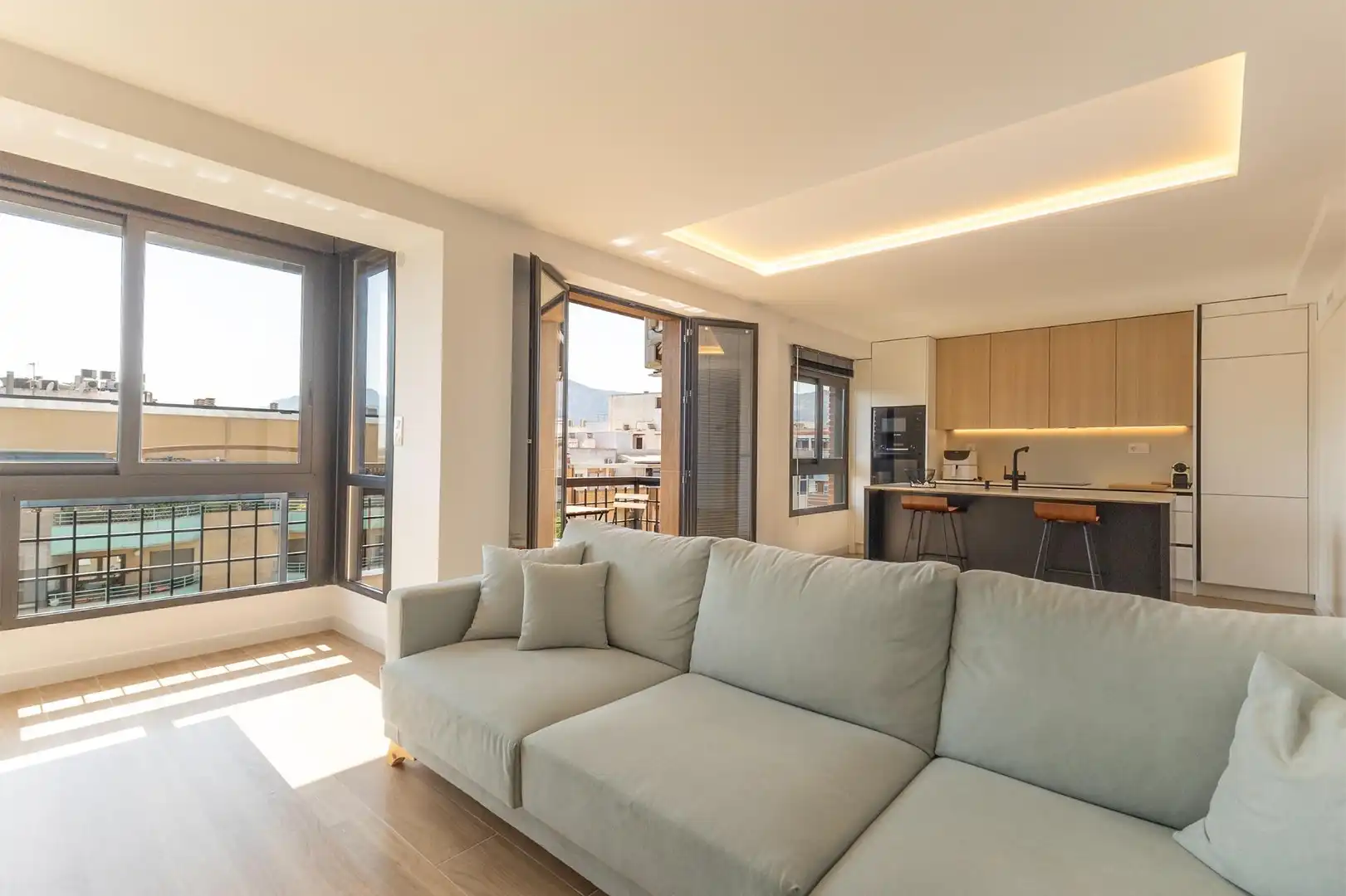 Wohnzimmer von Wohnung zum Verkauf in Orihuela mit Balkon