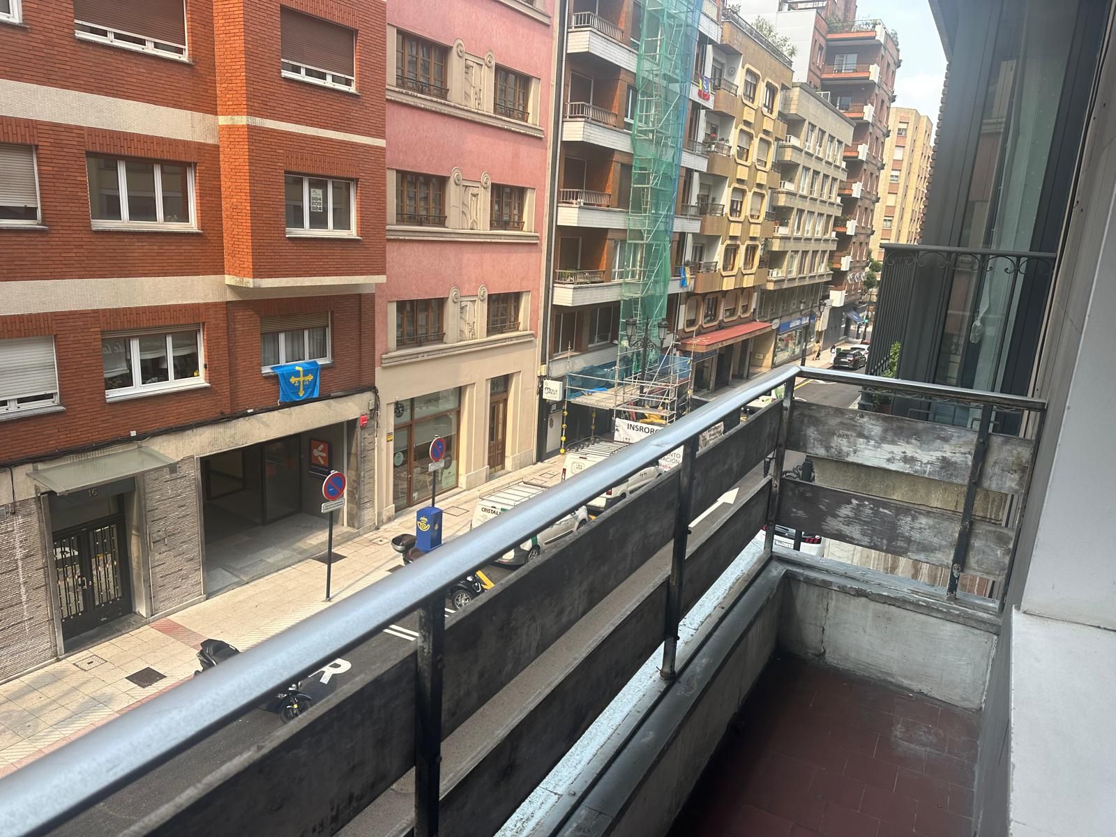 Exterior view of Flat for sale in Oviedo   with Heating, Parquet flooring and Oven