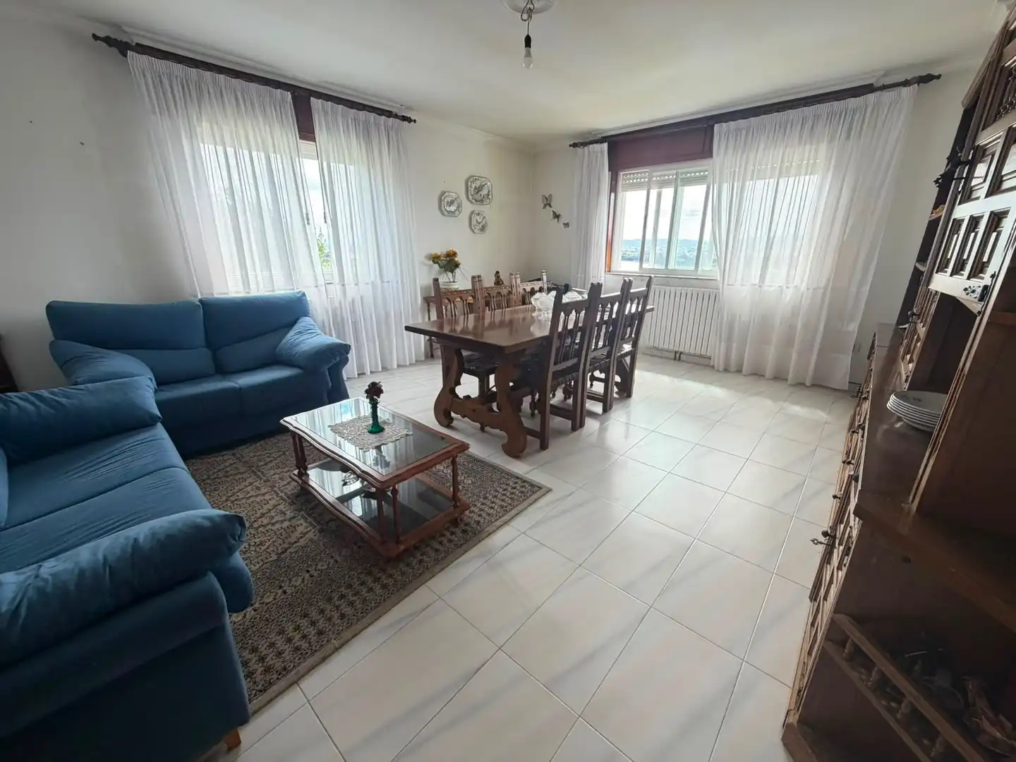 Sala de estar de Casa adosada en venta en Neda con Terraza y Amueblado