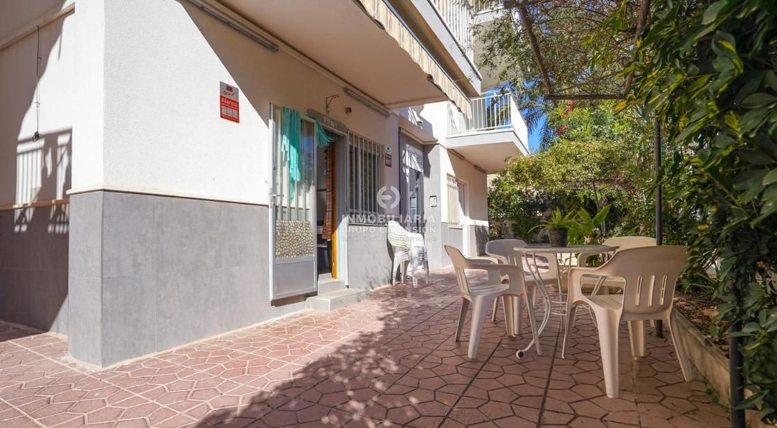 Exterior view of Flat for sale in Santa Pola  with Private garden