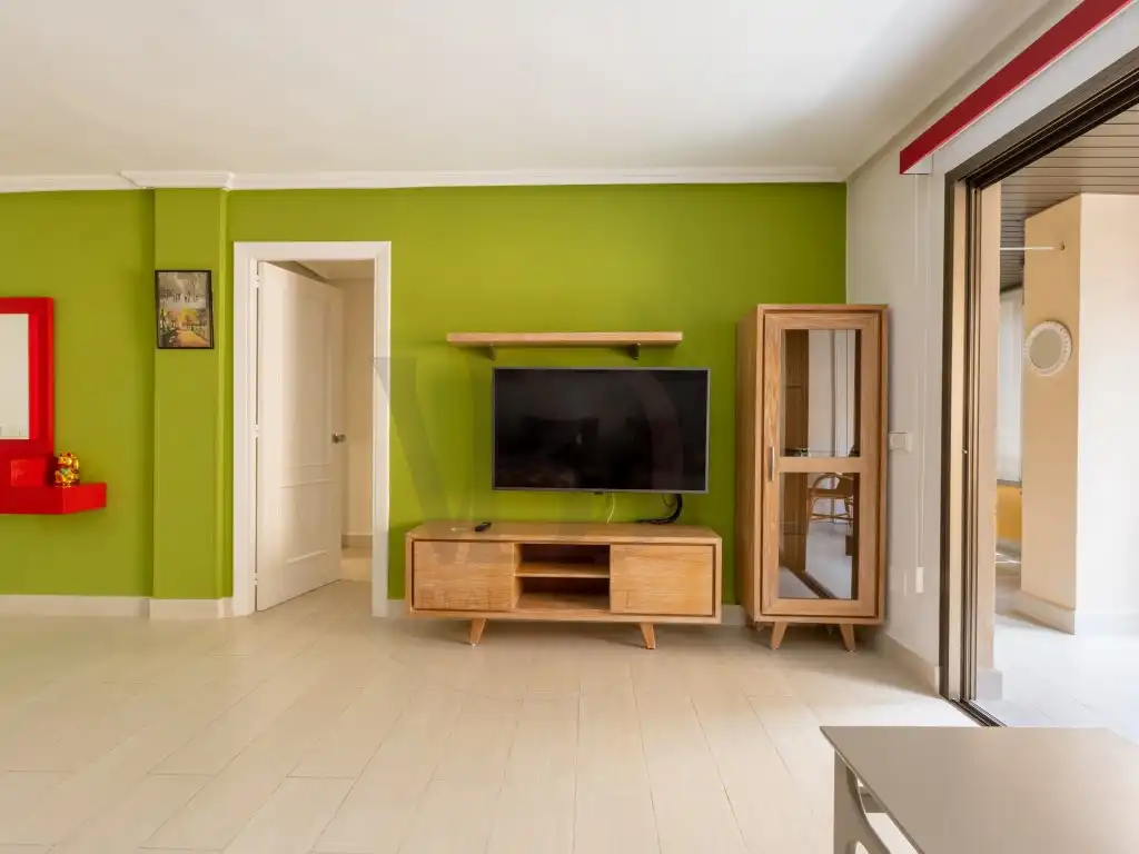 Living room of Apartments for sale in Eivissa  with Air Conditioner, Furnished and Oven