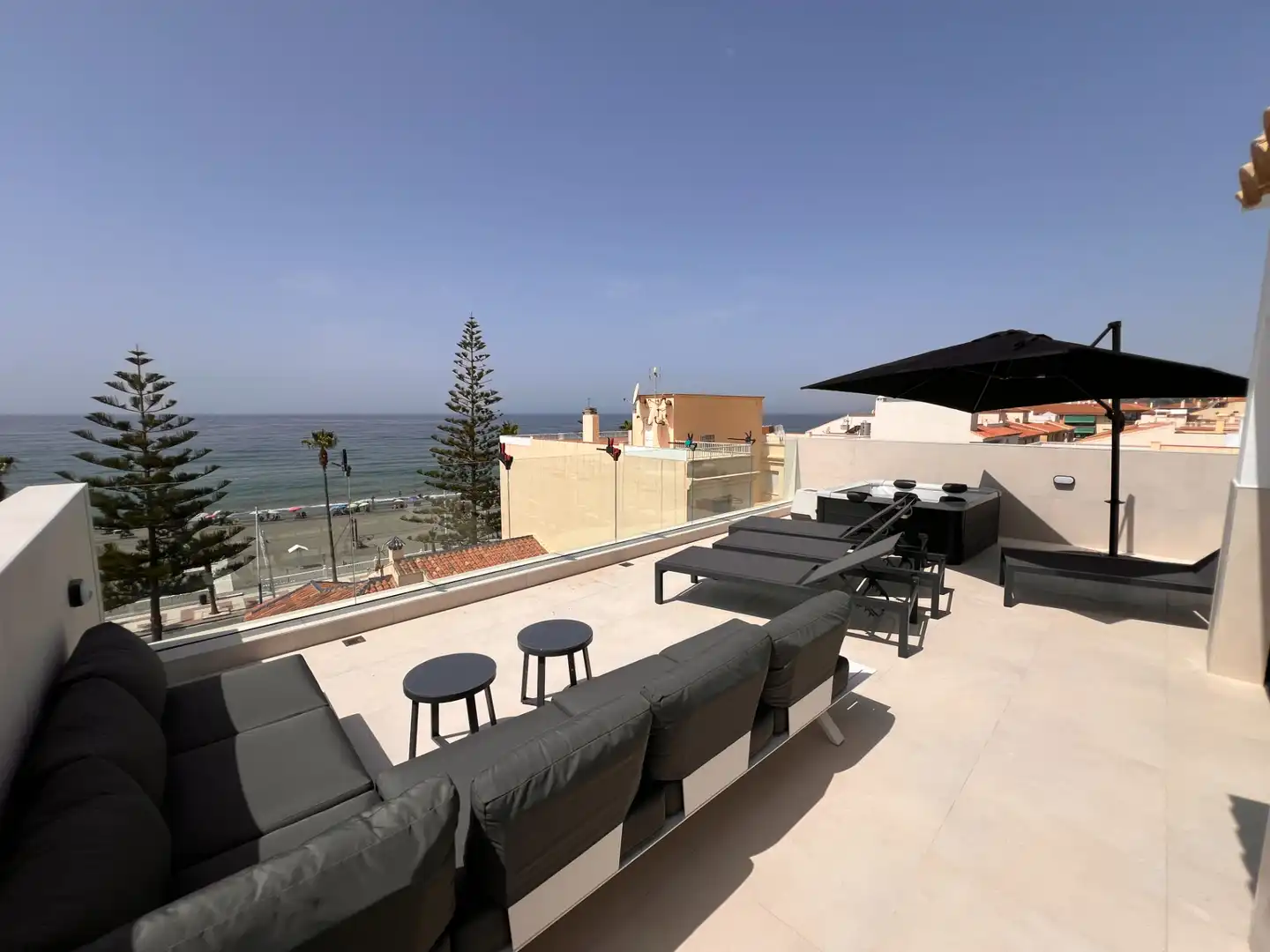 Terraza de Ático en venta en Torrox con Terraza, Amueblado y Horno