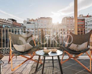 Terrace of Apartment to rent in  Barcelona Capital  with Air Conditioner, Terrace and Furnished