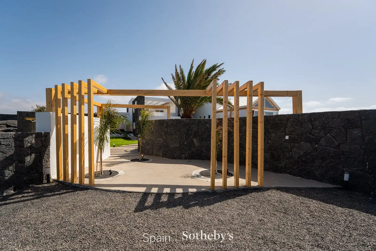 Vista exterior de Casa o chalet en venta en Teguise con Aire acondicionado, Jardín privado y Terraza