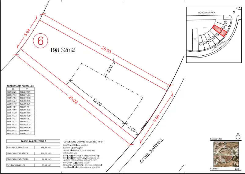 Terreny residencial en venda a Carrer del Xartell, imagen 6