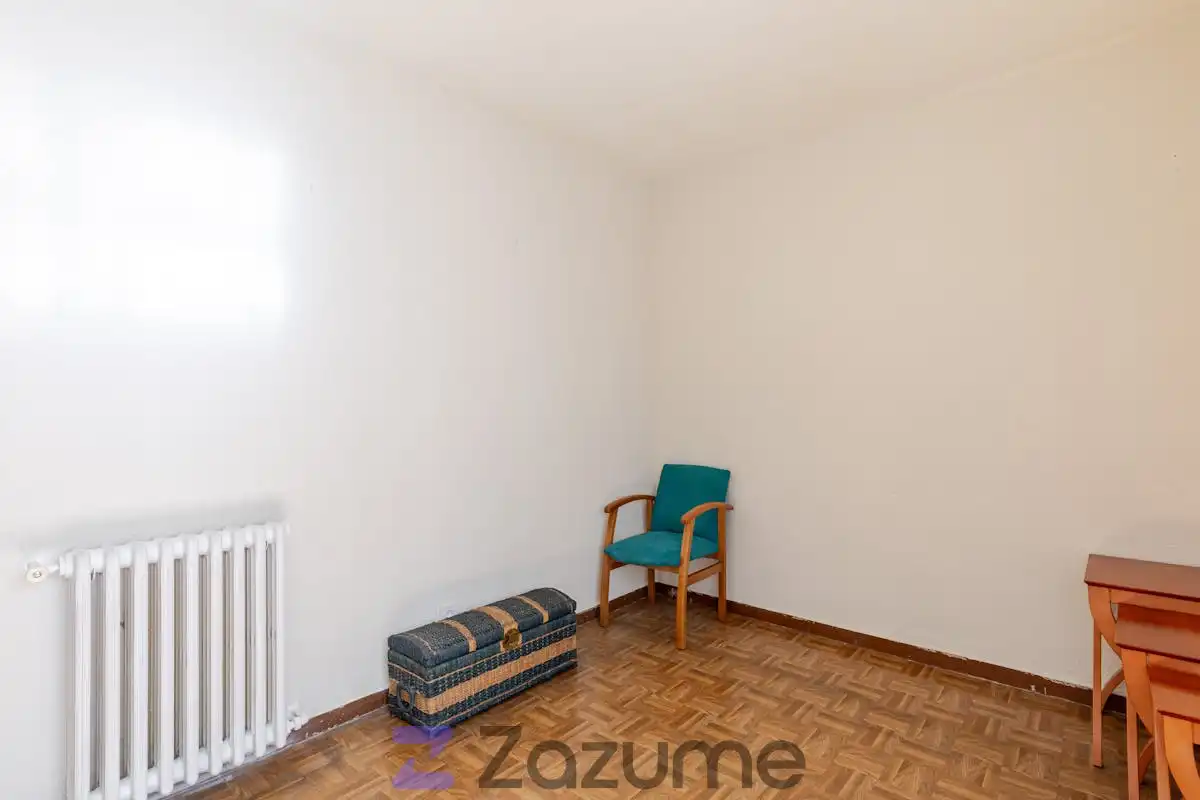 Schlafzimmer von Wohnung zur Miete in Madrid mit Klimaanlage, Heizung und Möbliert