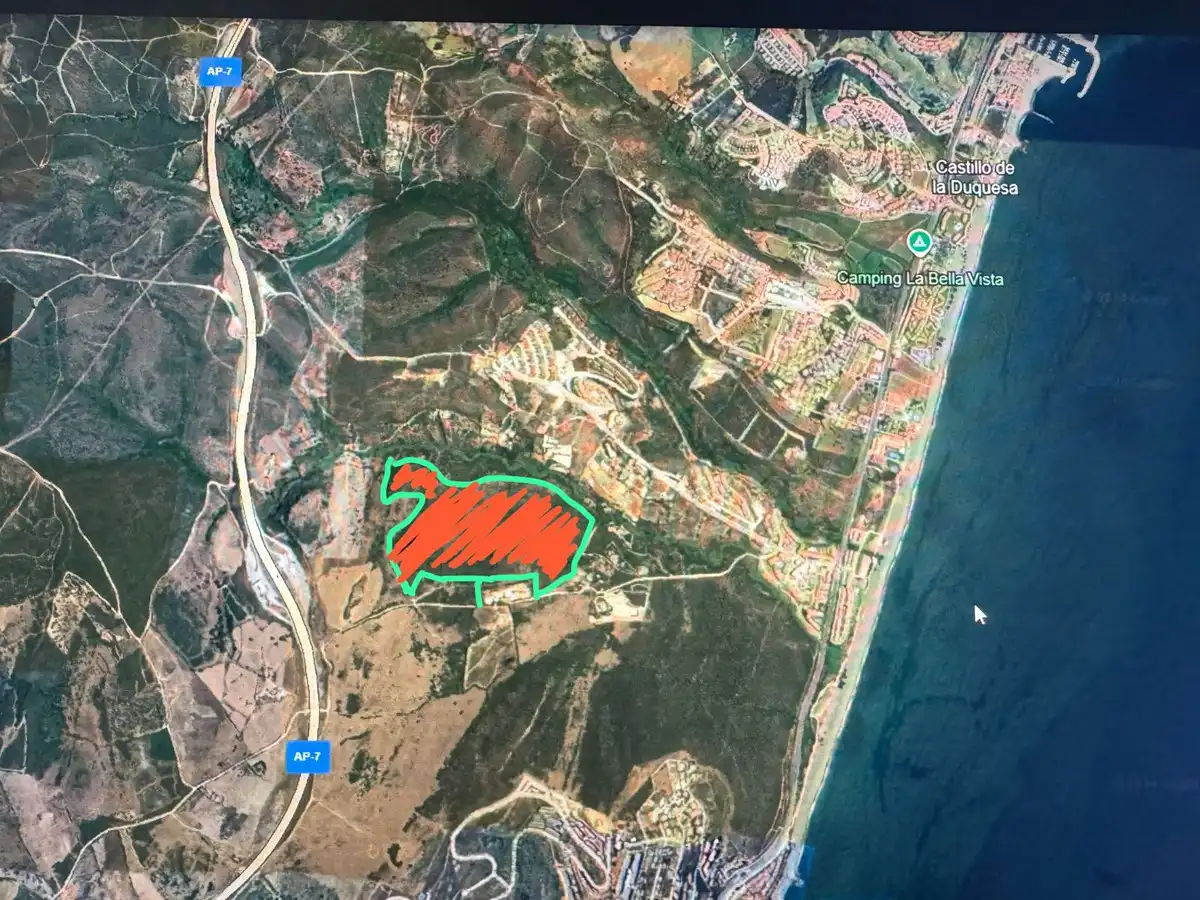 Terreno industrial en venta en Manilva