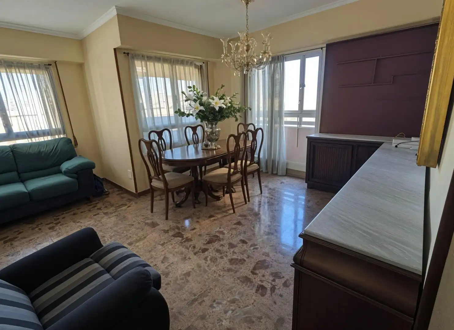 Esszimmer von Wohnung zum Verkauf in Albacete mit Balkon