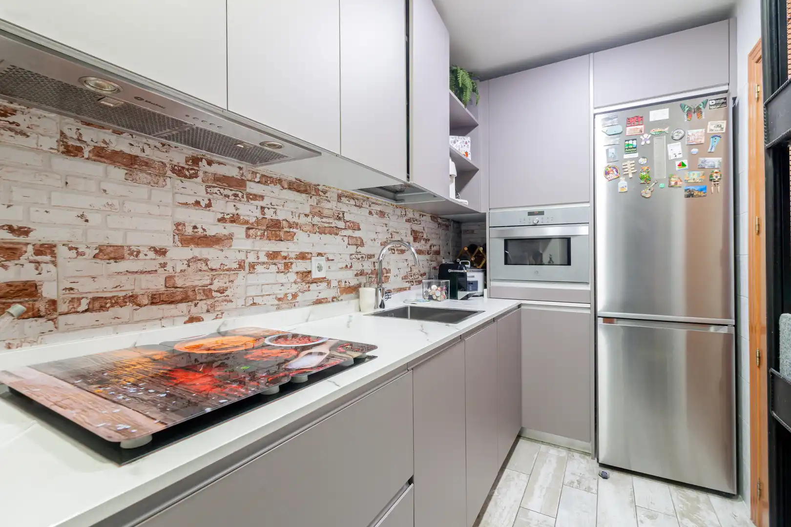 Kitchen of Flat for sale in Madrid  with Heating