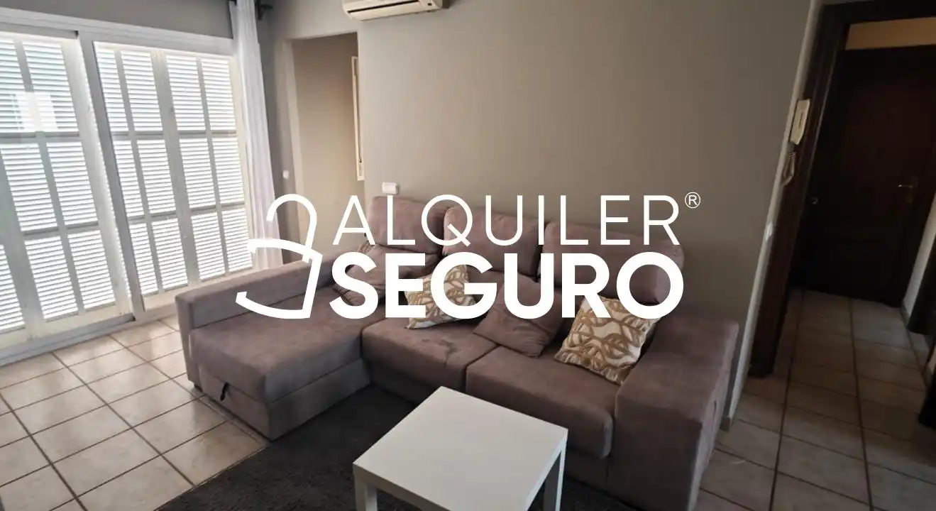 Sala de estar de Ático de alquiler en  Palma de Mallorca con Terraza y Amueblado