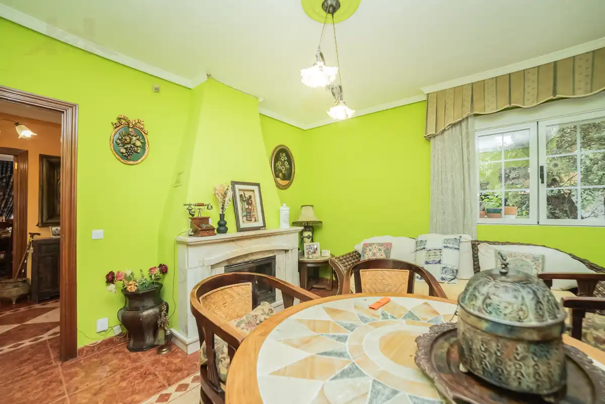 Dining room of Houses for sale in Arroyomolinos (Madrid)  with Air Conditioner, Heating and Private garden
