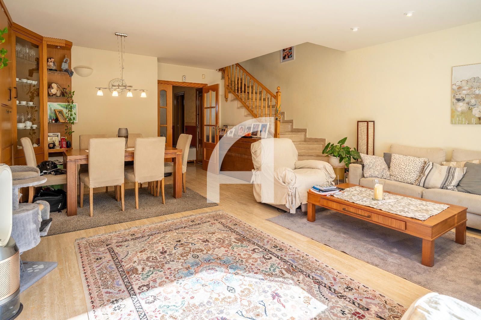 Living room of Single-family semi-detached for sale in Molins de Rei  with Air Conditioner, Heating and Private garden