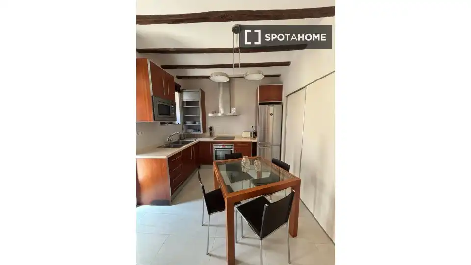 Vista exterior de Apartament per a compartir en Dénia amb Aire condicionat, Terrassa i Moblat
