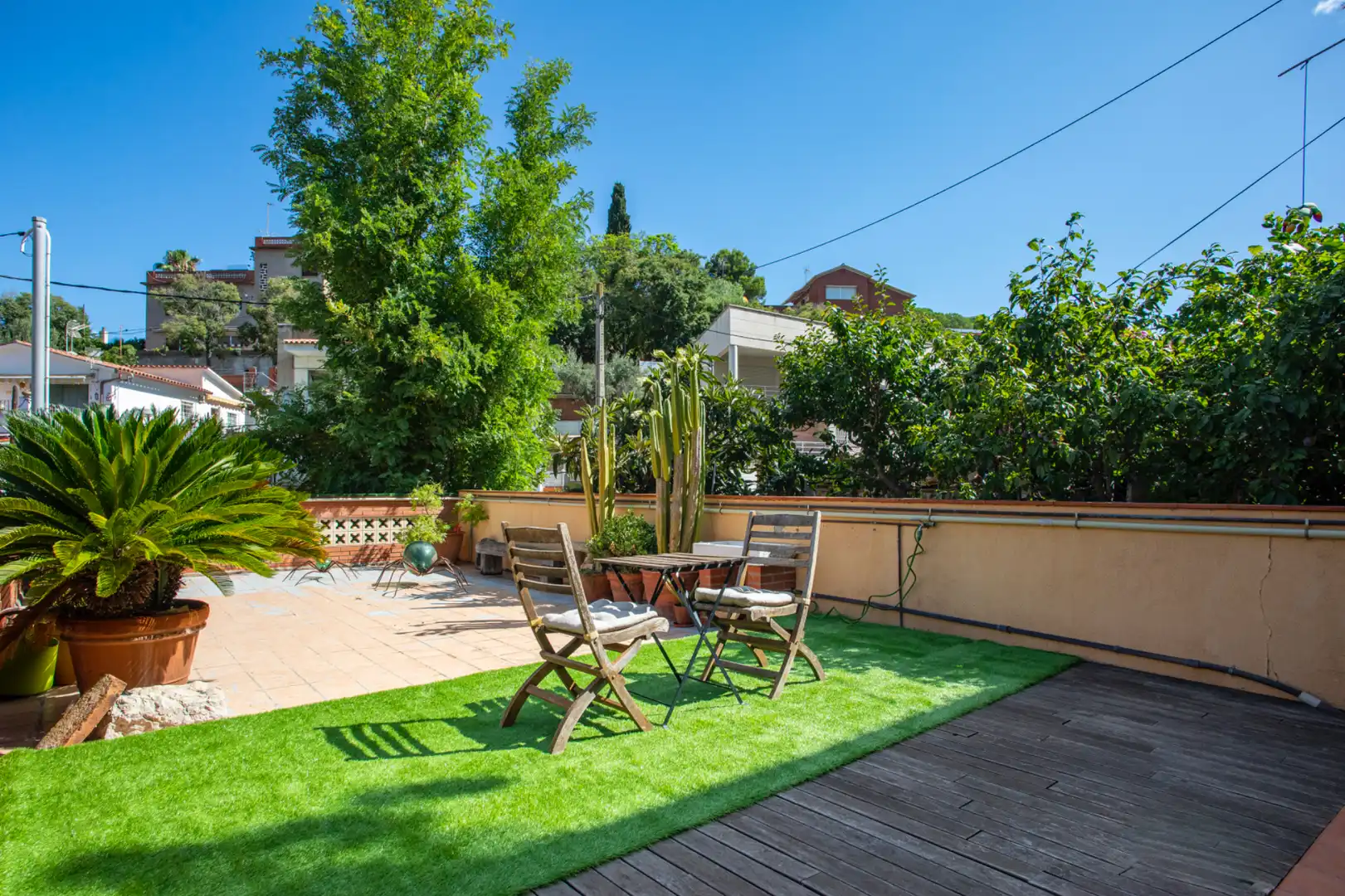 Jardín de Casa o chalet en venta en Sant Just Desvern con Aire acondicionado, Calefacción y Jardín privado