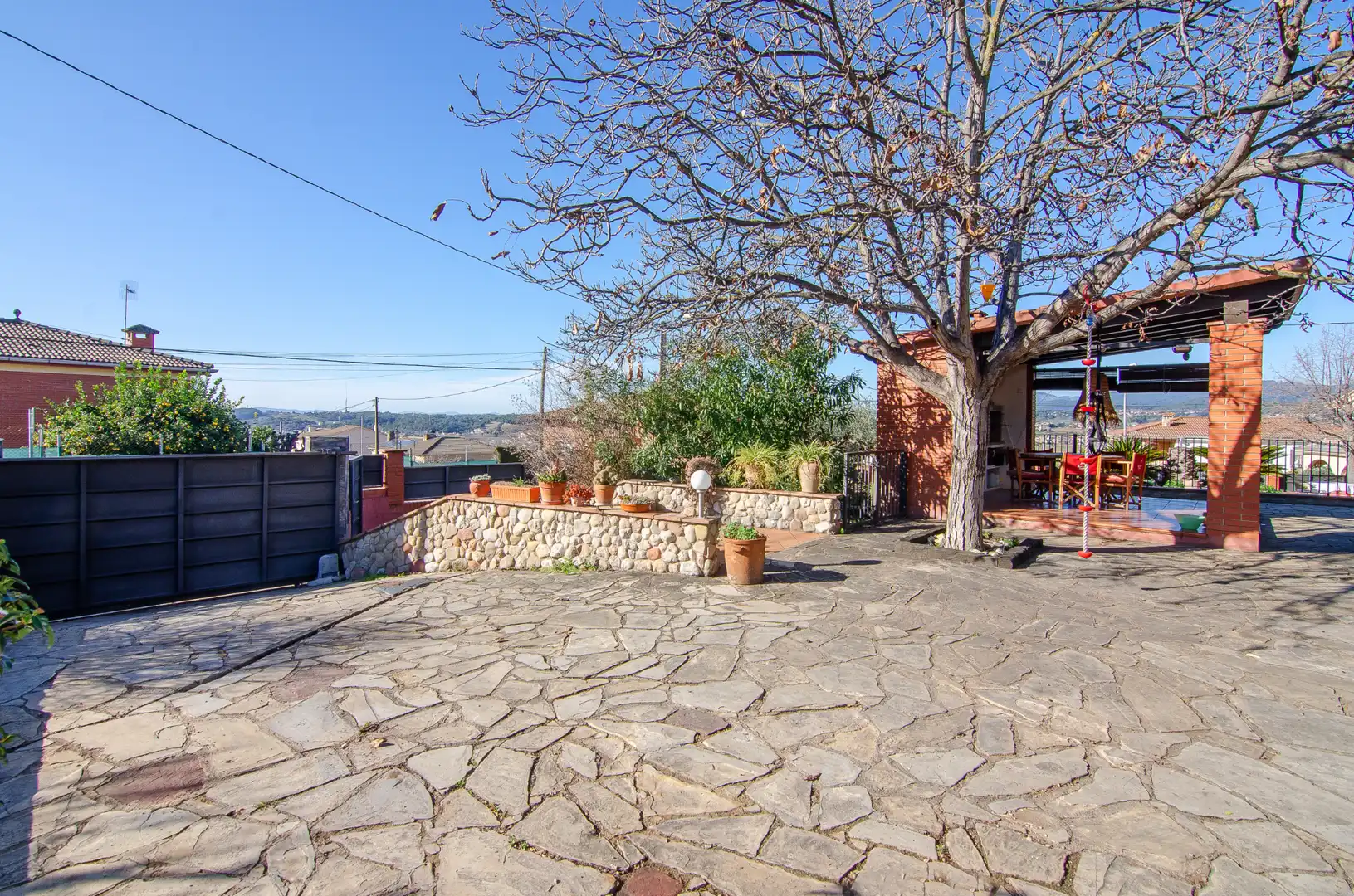 Exterior view of Houses for sale in Santa Eulàlia de Ronçana  with Air Conditioner, Private garden and Terrace