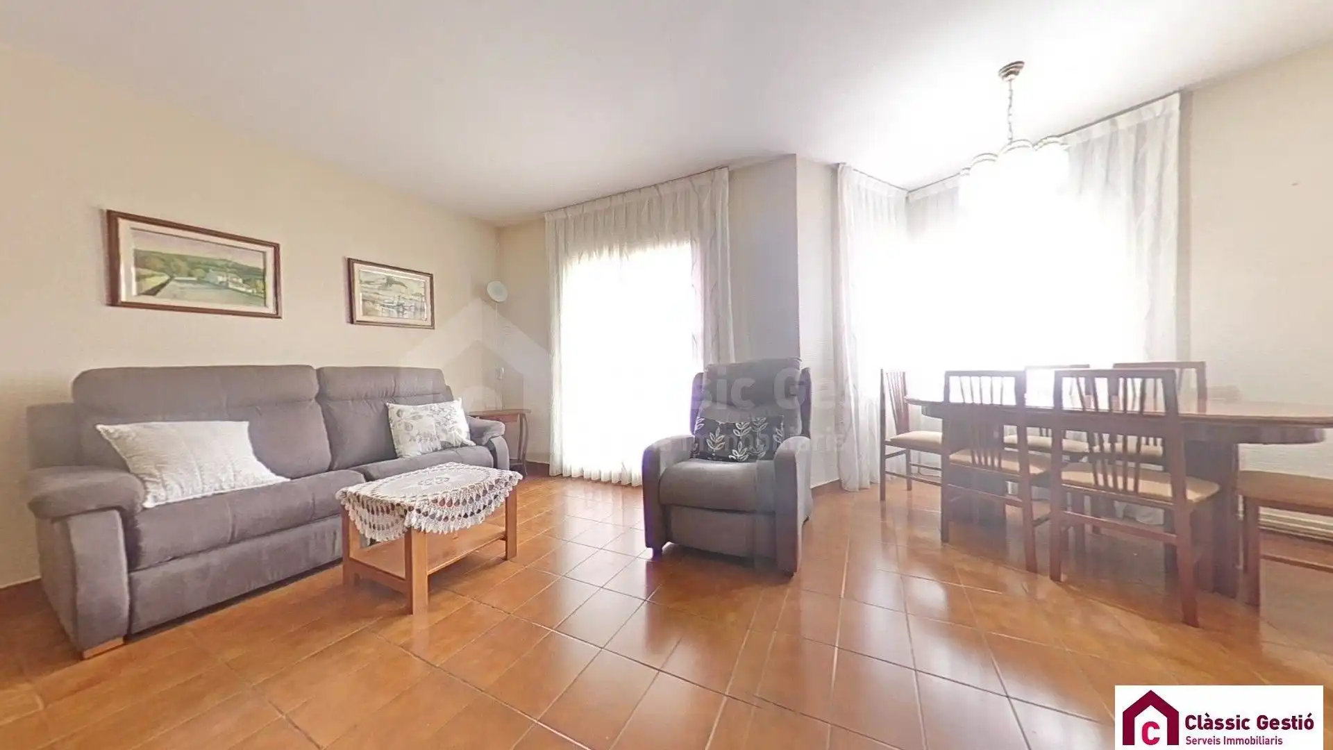 Sala d'estar de Pis en venda en Terrassa amb Calefacció