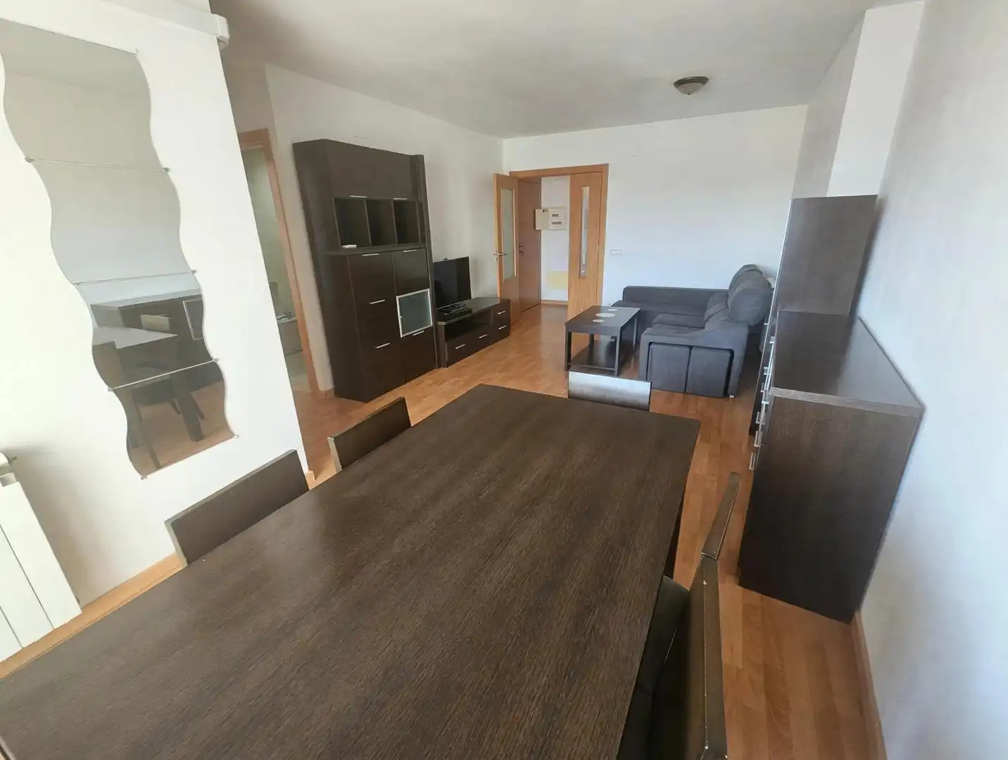 Sala d'estar de Àtic en venda en Alcarràs amb Aire condicionat, Calefacció i Jardí privat