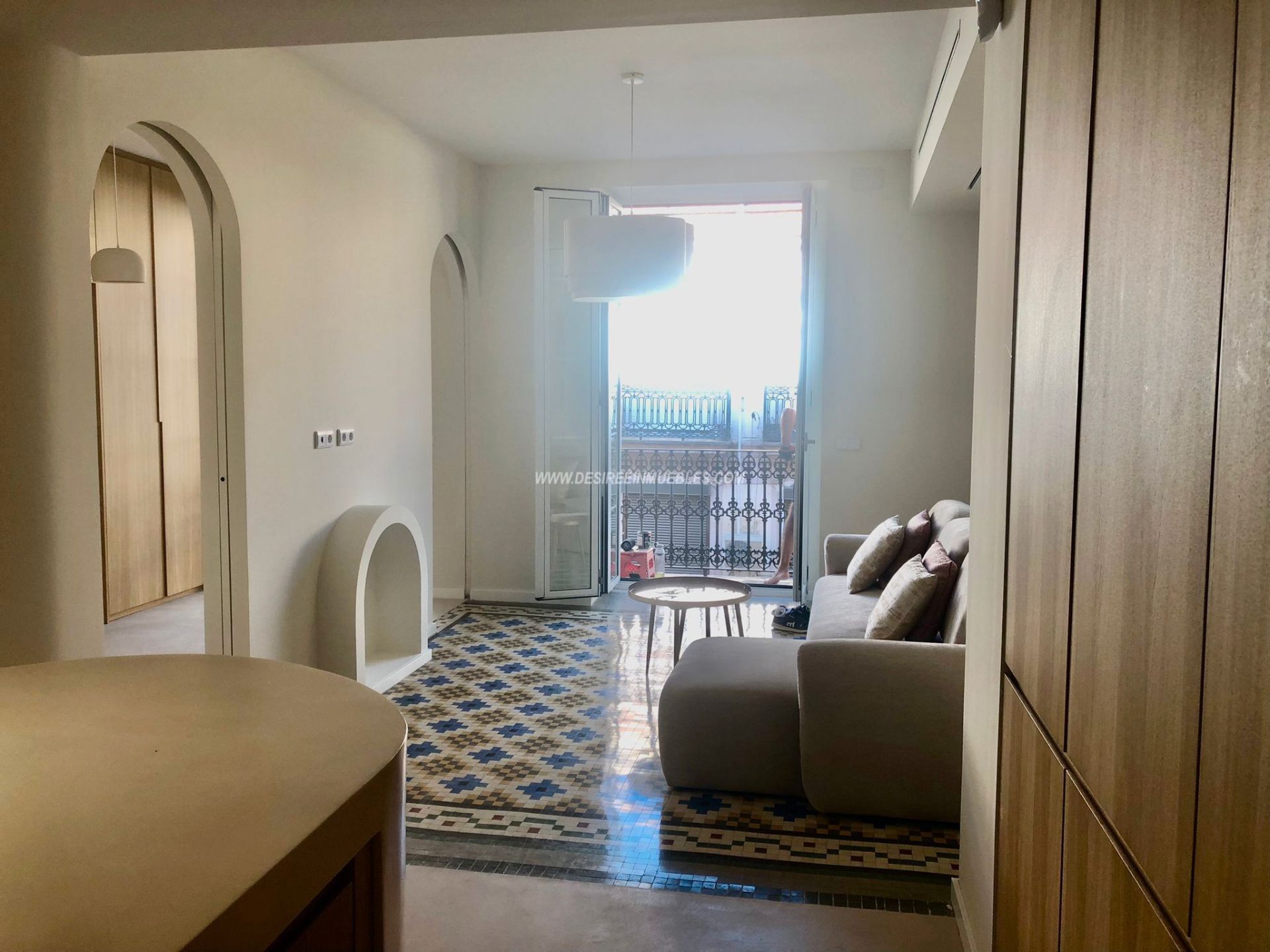 Sala de estar de Piso en venta en  Valencia Capital con Aire acondicionado, Calefacción y Parquet