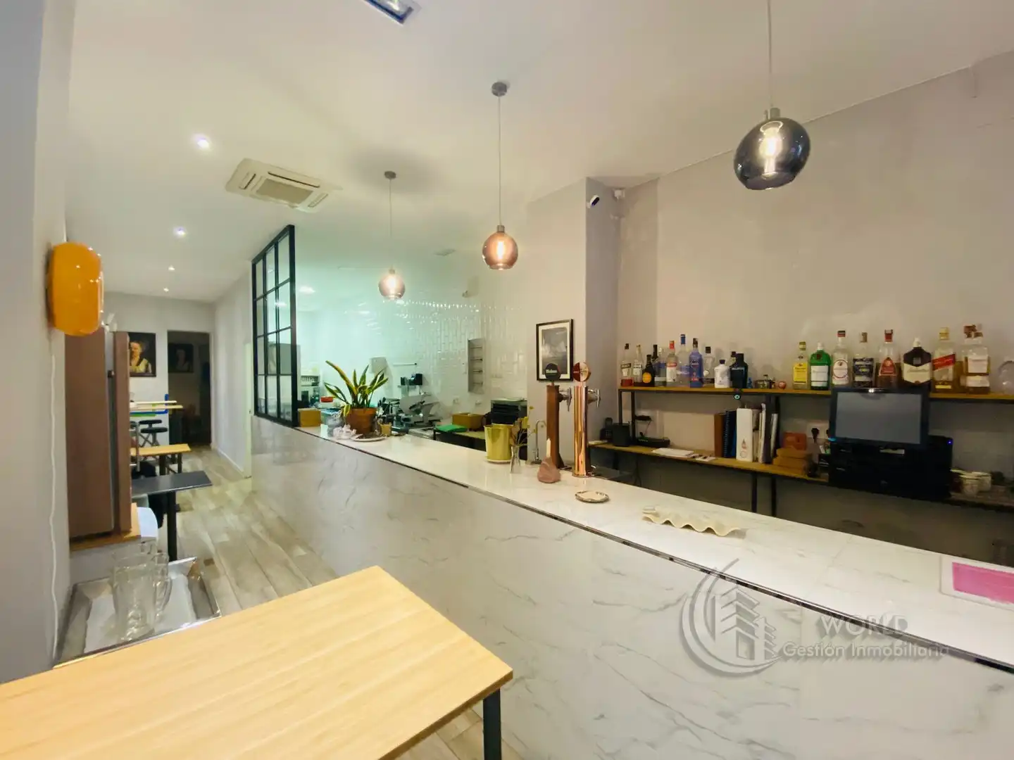 Cocina de Local en traspaso en Madrid con Aire acondicionado, Calefacción y Amueblado
