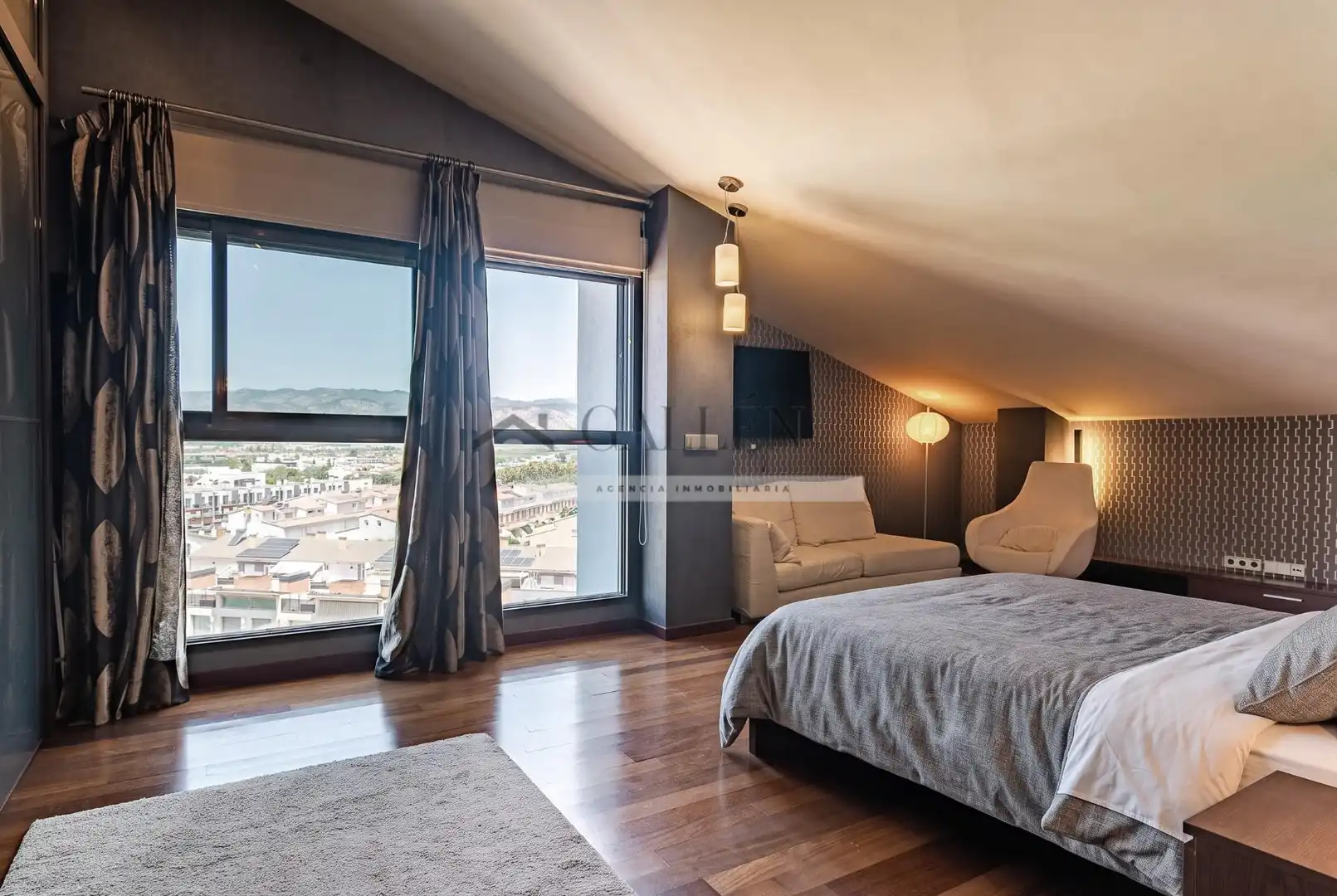Bedroom of Attic for sale in Castellón de la Plana / Castelló de la Plana  with Air Conditioner, Heating and Terrace