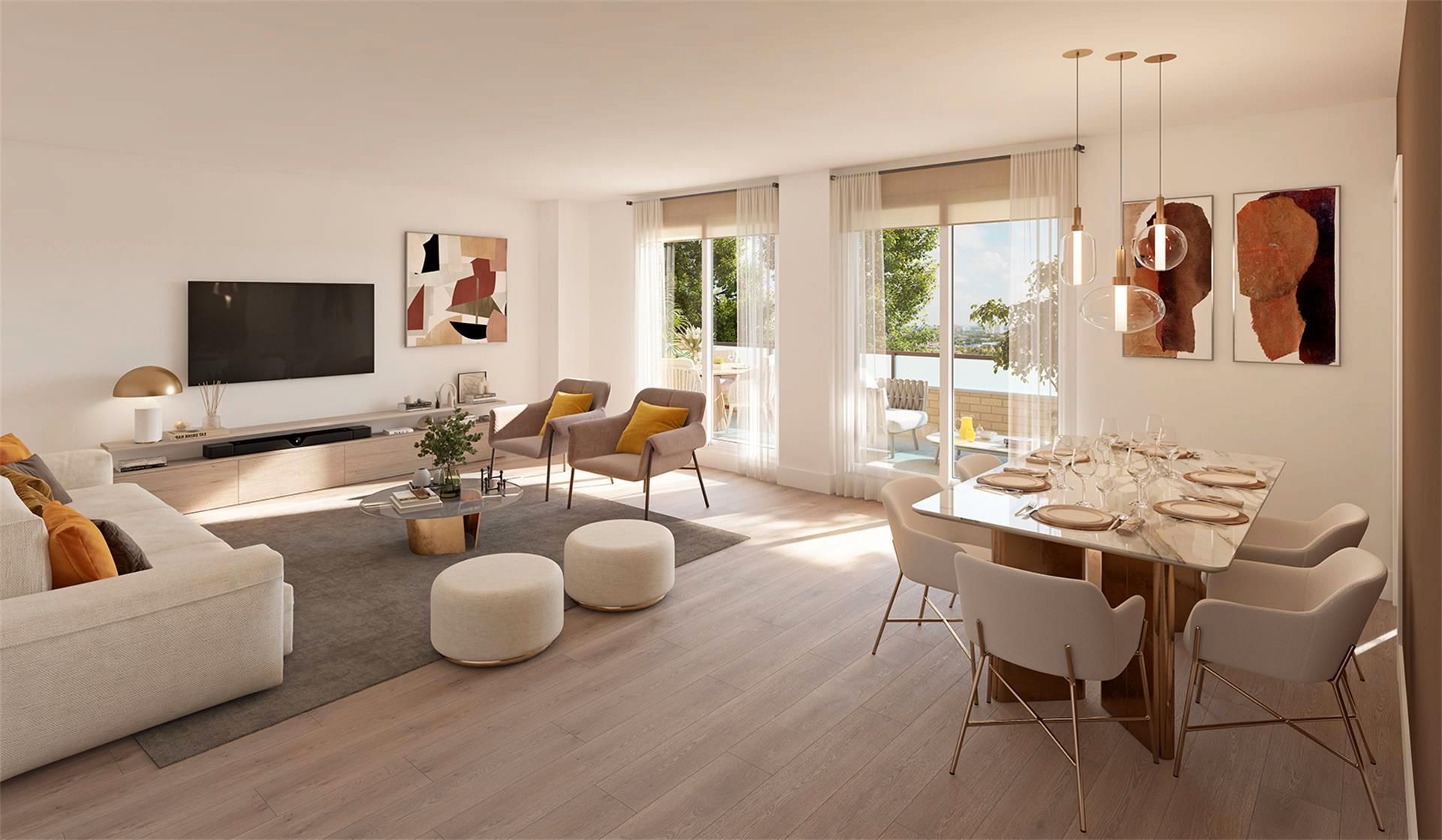 Sala d'estar de Àtic en venda en  Madrid Capital amb Aire condicionat, Calefacció i Traster