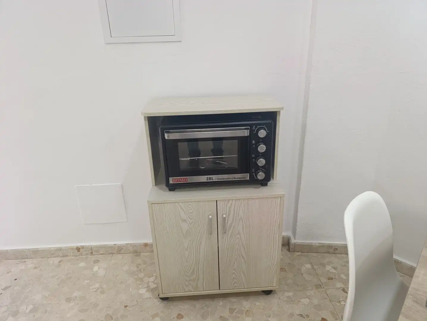 Cocina de Apartamento de alquiler en Málaga con Aire acondicionado, Amueblado y Horno