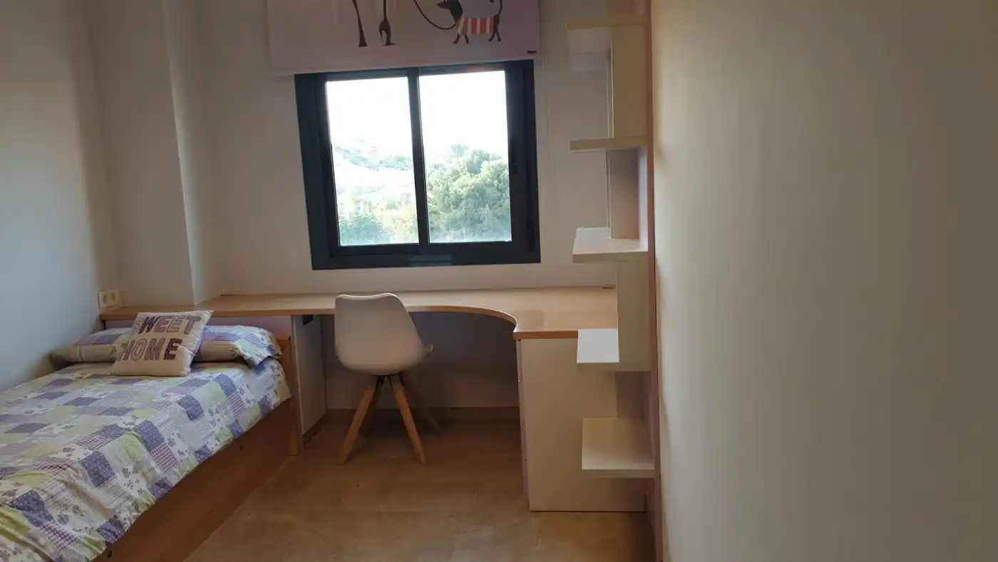 Bedroom of Flat for rent in Alicante / Alacant  with Air Conditioner, Terrace and Furnished