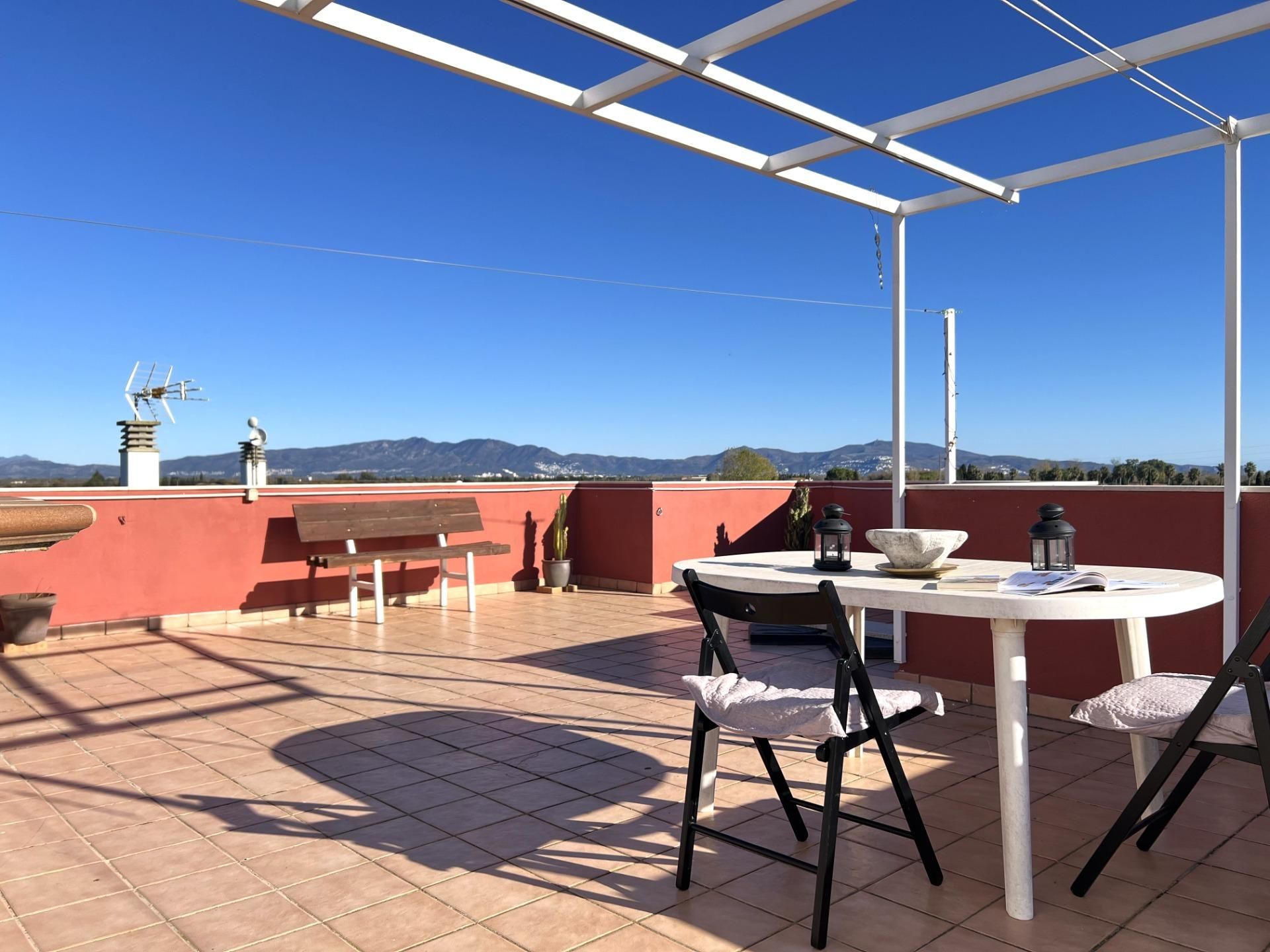 Terrace of Attic for sale in Sant Pere Pescador  with Air Conditioner, Heating and Terrace