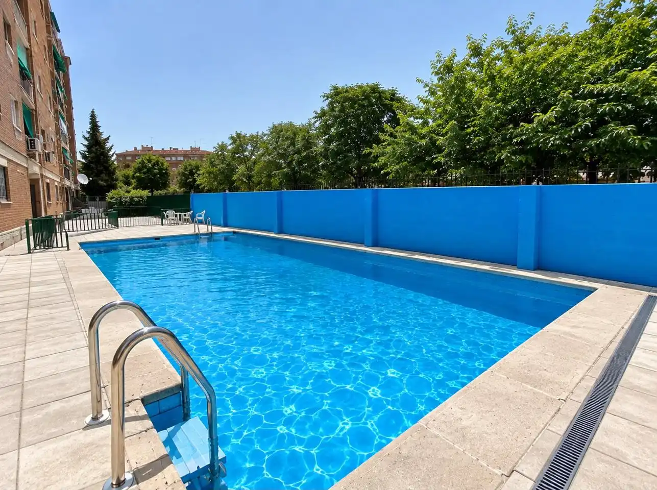 Swimming pool of Flat for sale in Virgen del Rosario