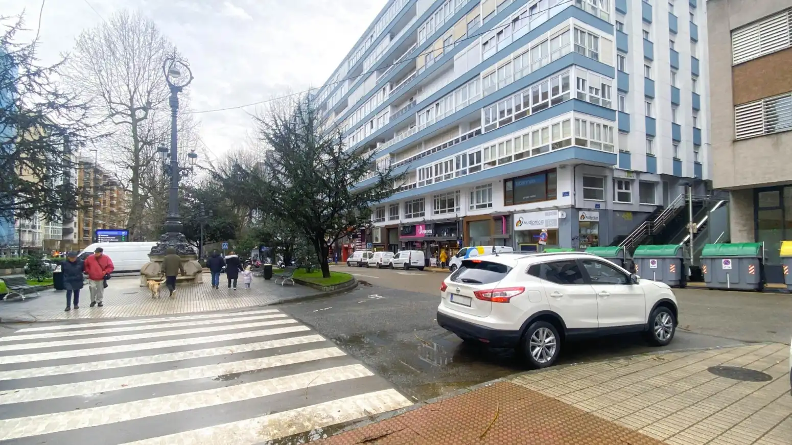 Exterior view of Flat for rent in Santander  with Heating, Parquet flooring and Furnished
