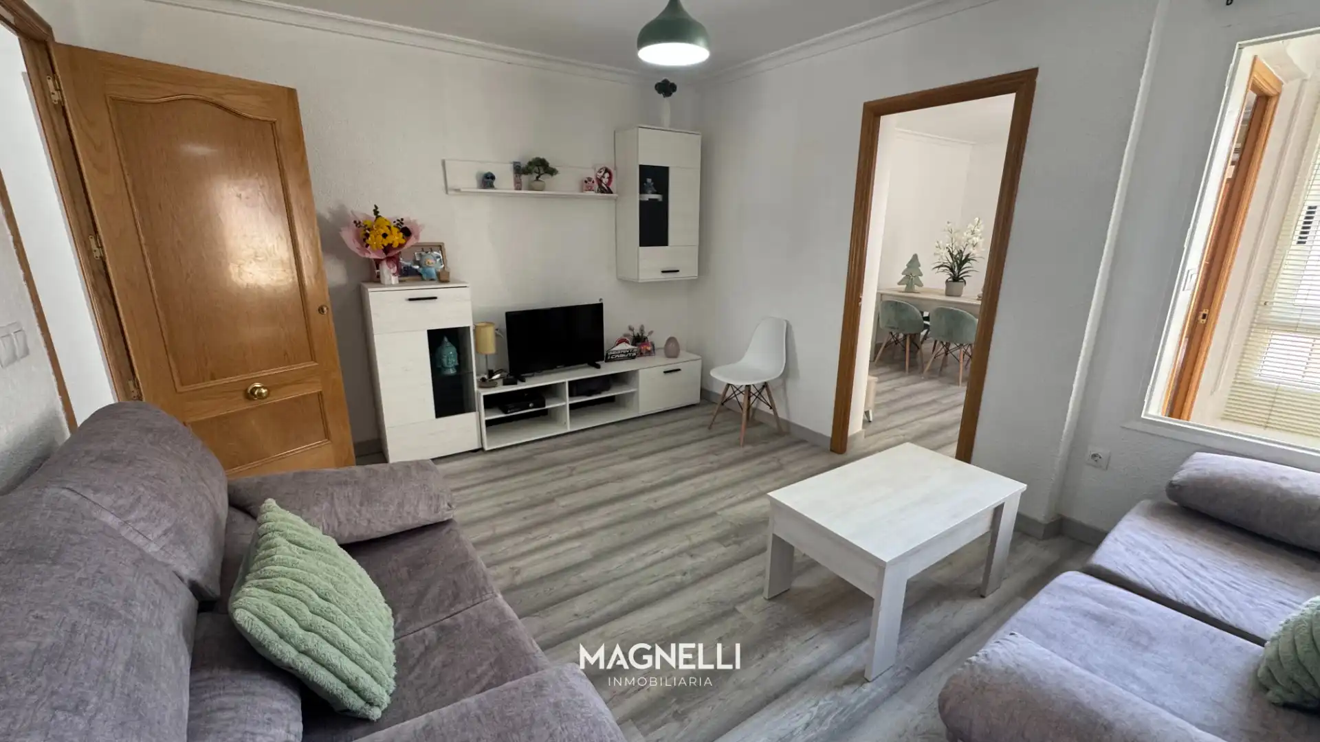 Sala de estar de Piso en venta en Elda con Aire acondicionado y Amueblado