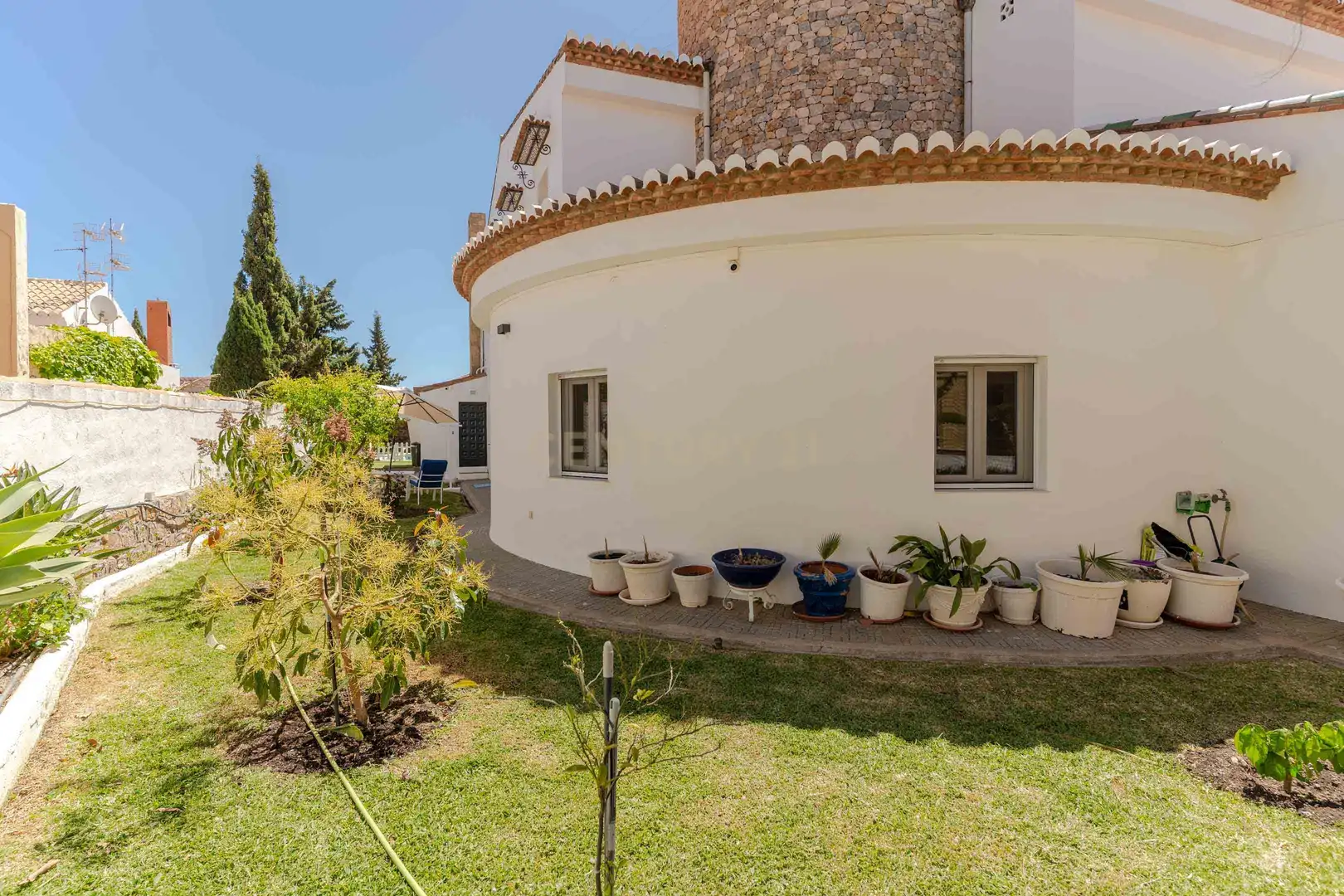 Jardín de Casa o chalet en venta en Motril con Aire acondicionado y Jardín privado