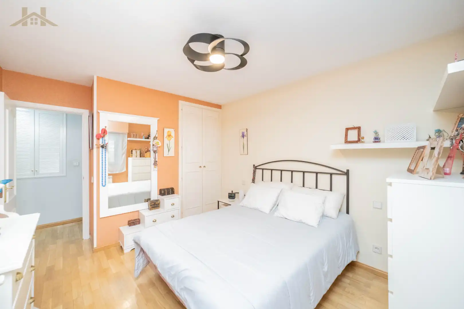 Bedroom of Flat for sale in Móstoles  with Air Conditioner, Heating and Terrace