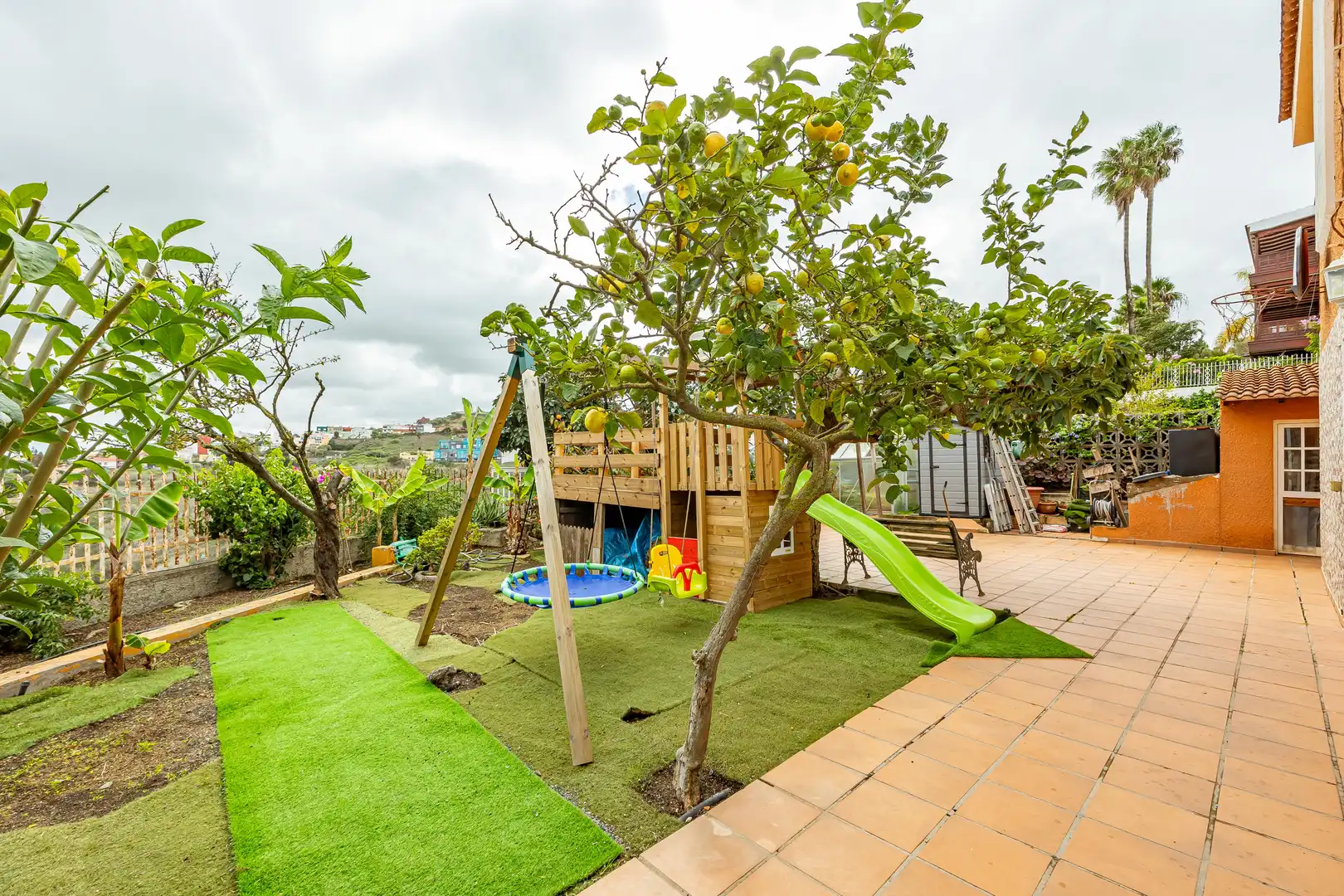 Garden of Houses for sale in Santa Brígida  with Private garden, Terrace and Storage room