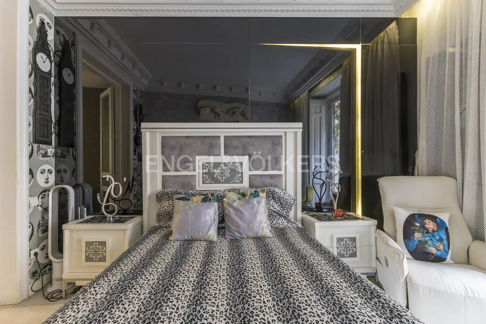 Habitación de Piso de alquiler en Madrid con Aire acondicionado, Calefacción y Parquet