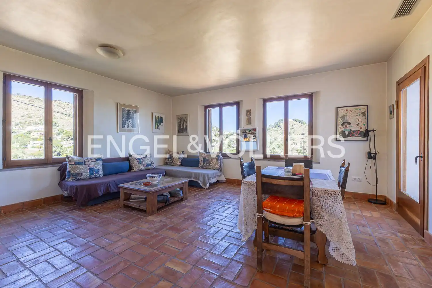Living room of Houses for sale in Jávea / Xàbia  with Air Conditioner, Heating and Private garden