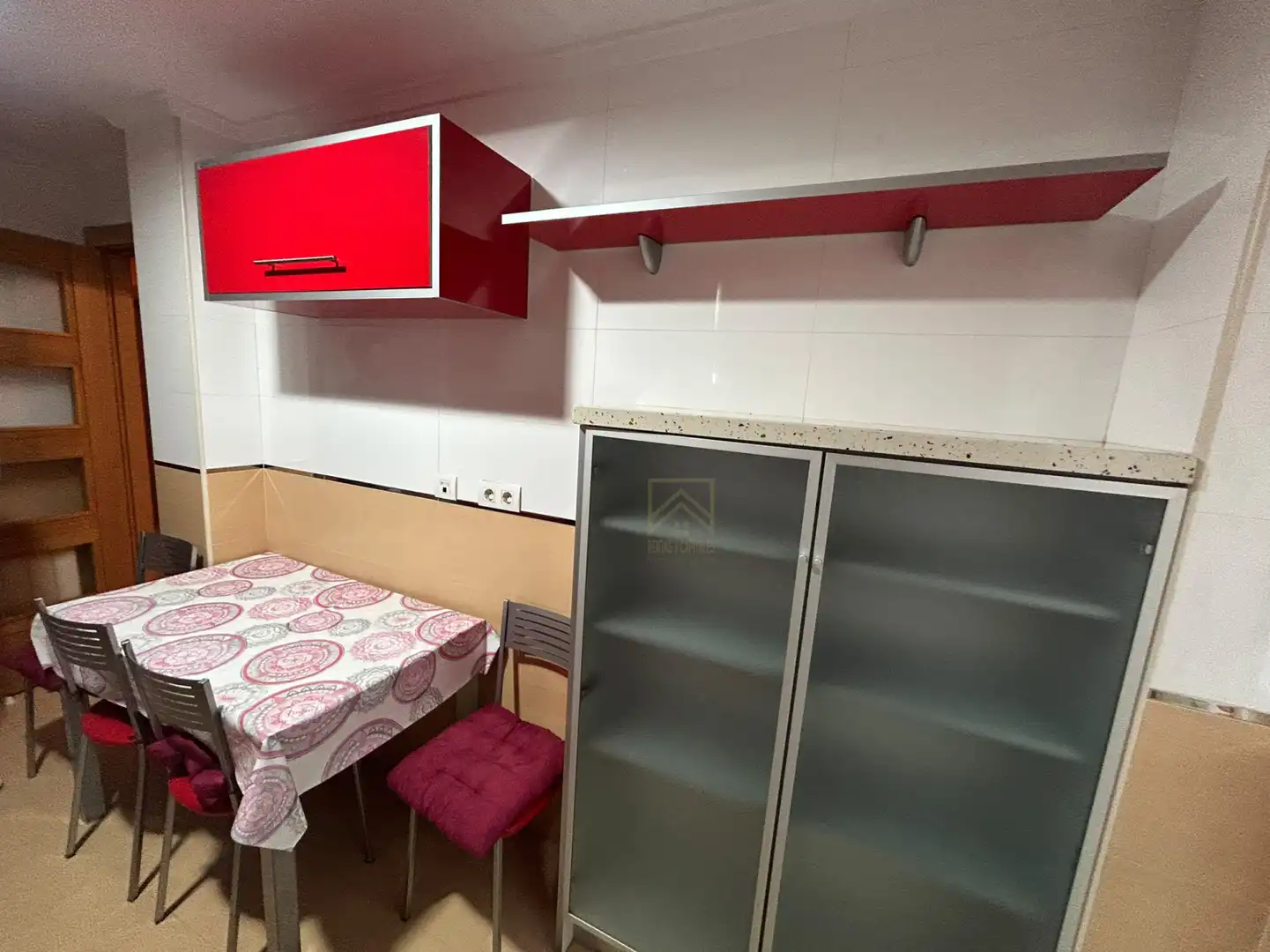 Cocina de Piso de alquiler en Corvera de Toranzo con Calefacción, Jardín privado y Terraza