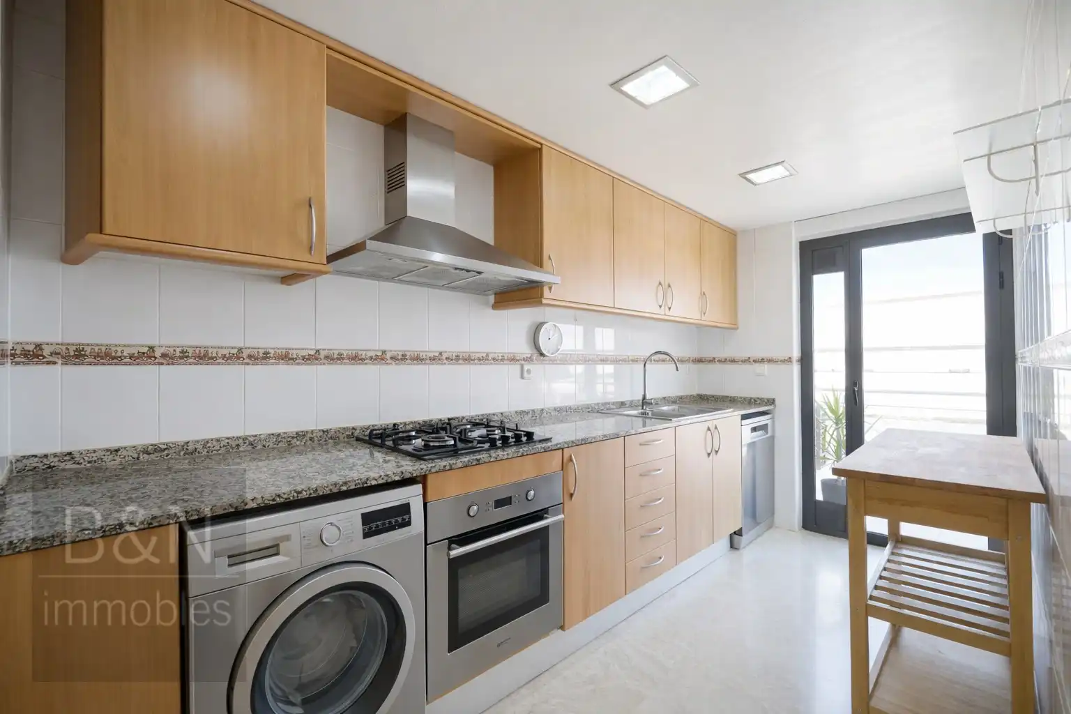 Cocina de Dúplex en venta en Terrassa con Aire acondicionado, Calefacción y Terraza